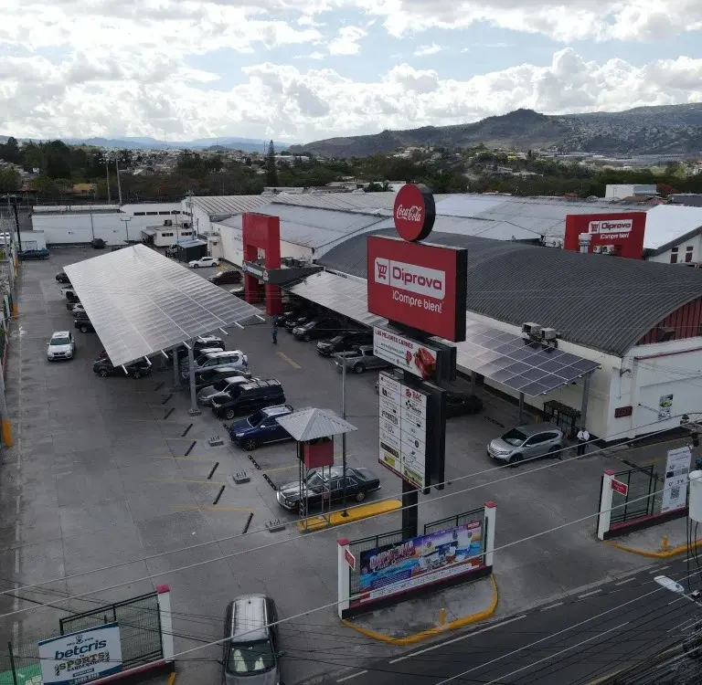 Avances de Granjas Solares en Supermercado Diprova