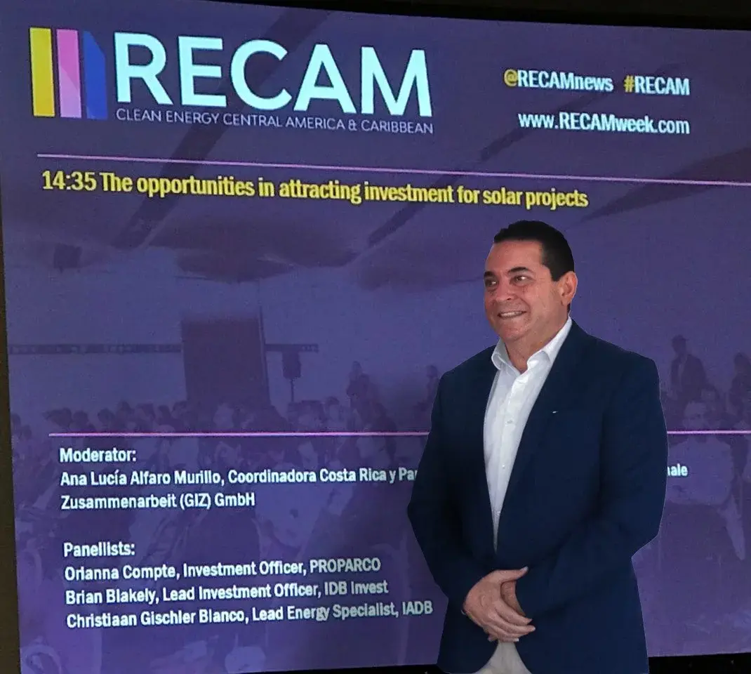 Solaris presente en RECAM 2018: Energía renovable para Centroamérica y el Caribe